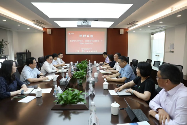 顧春華帶隊(duì)走訪上海電氣風(fēng)電集團(tuán)