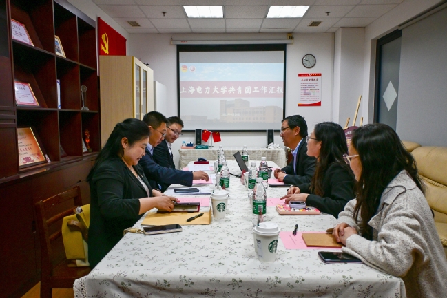 團市委一行到我校調研指導共青團工作