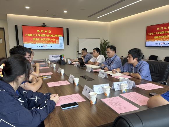 山海逐綠電 青春礪擔當——上海電力大學“核鏈山?！睂嵺`隊浙江蒼南行